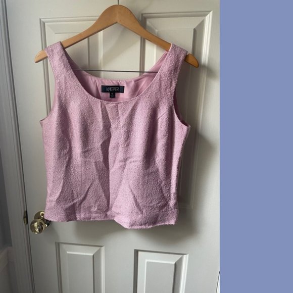 Kasper Powder Pink Boucle 3-Piece Suit - Picture 7 of 15